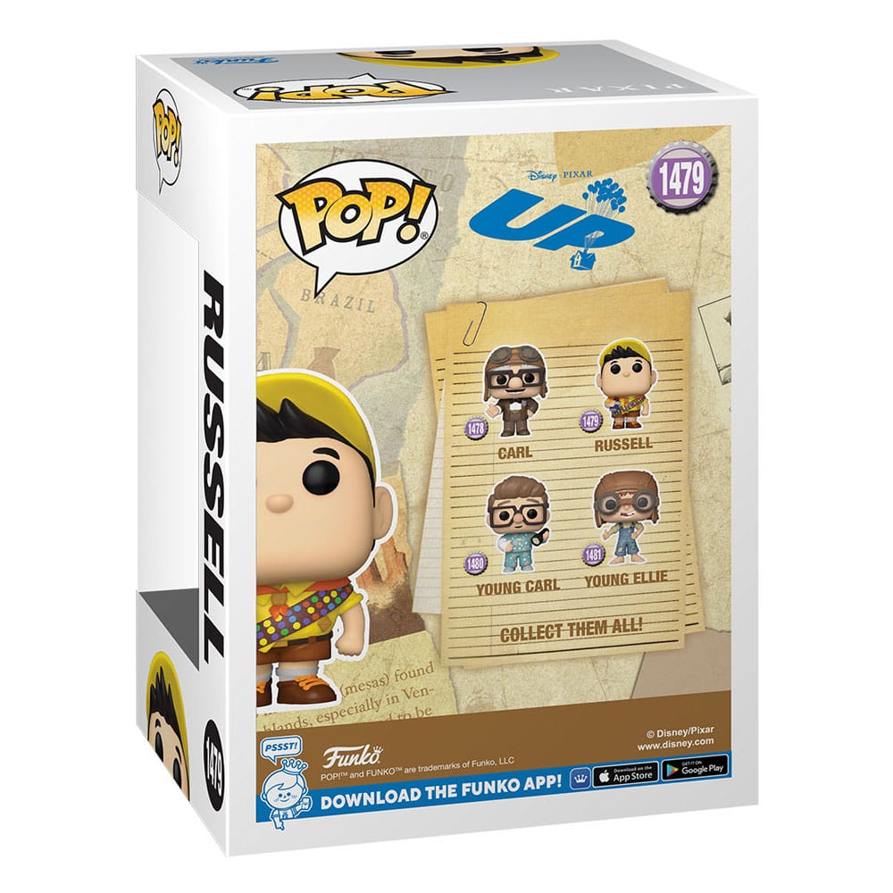 Pop! Russell avec Tablette de Chocolat
