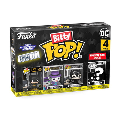 Bitty Pop! Batman 85th Anniversary 4-Pack Series 1 