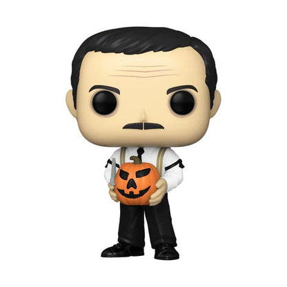 Gomez Addams con Jack-o-Lantern 