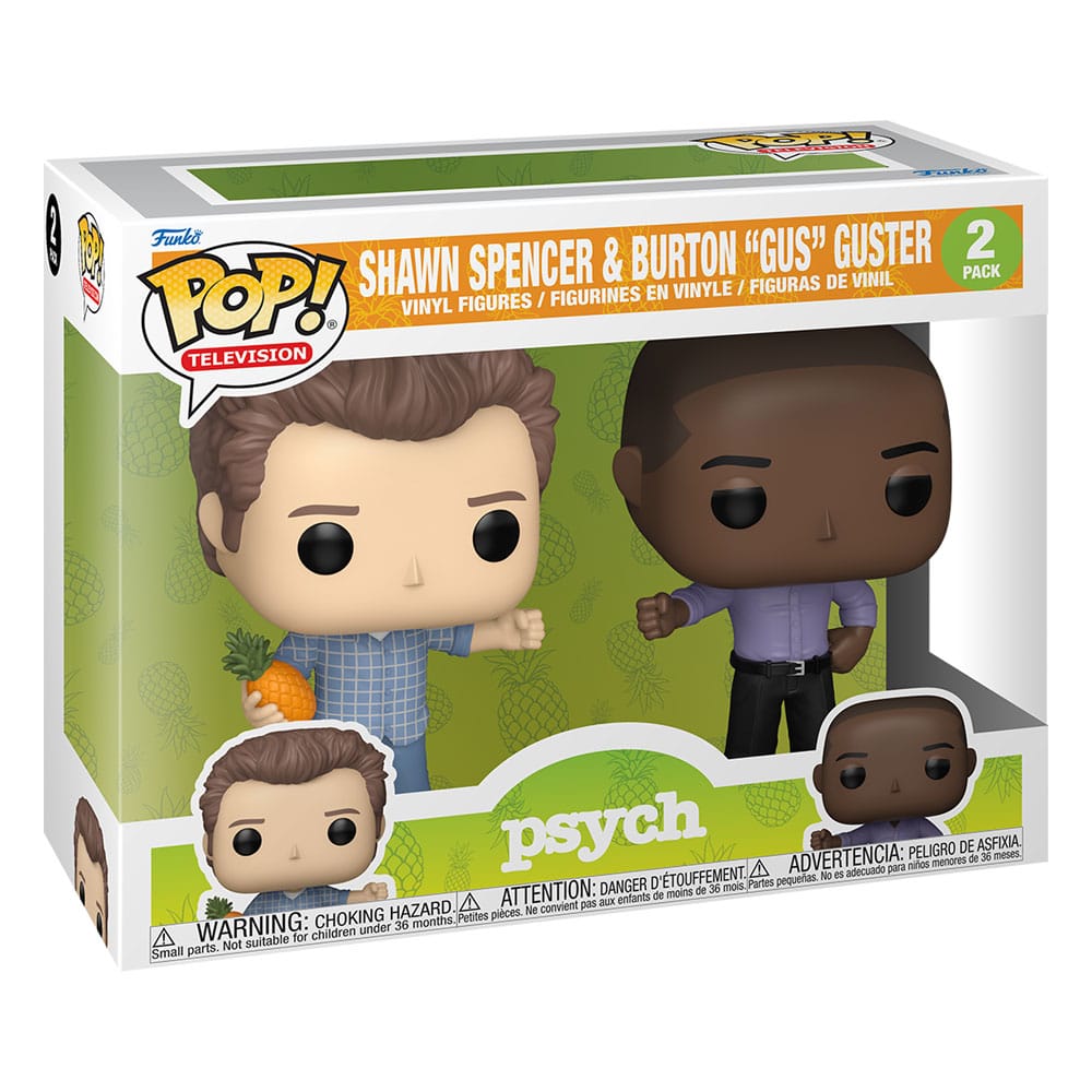 Pop! Shawn Spencer &amp; "Gus" Guster 2-Pack