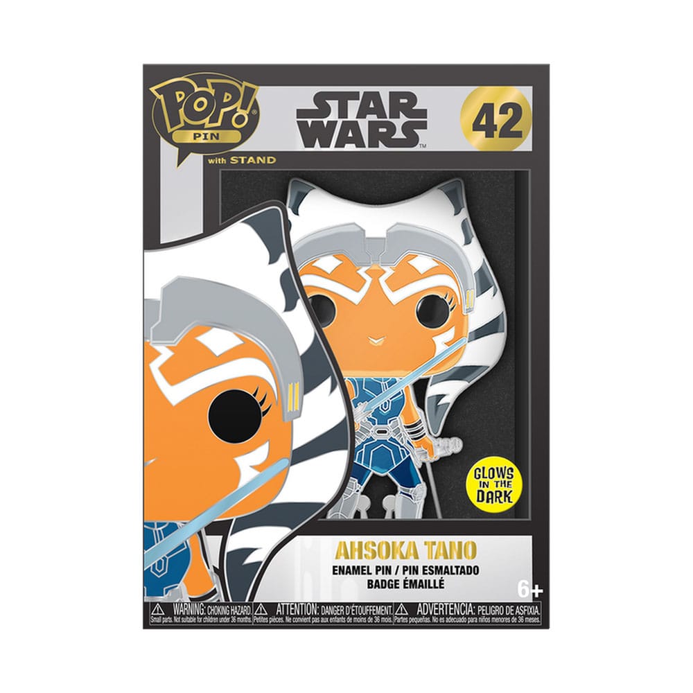 Broche Pop! Ahsoka Tano (Brilha no escuro)