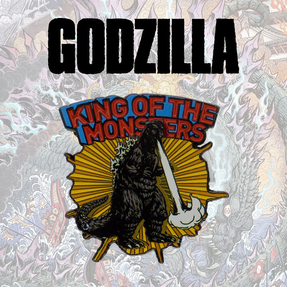 Godzilla-Anstecknadel – 40. Jubiläum Tiamat – VORBESTELLUNG*