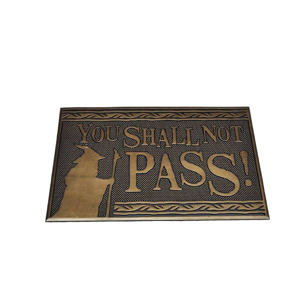 Lord of the Rings Doormat - You Shall Not Pass 