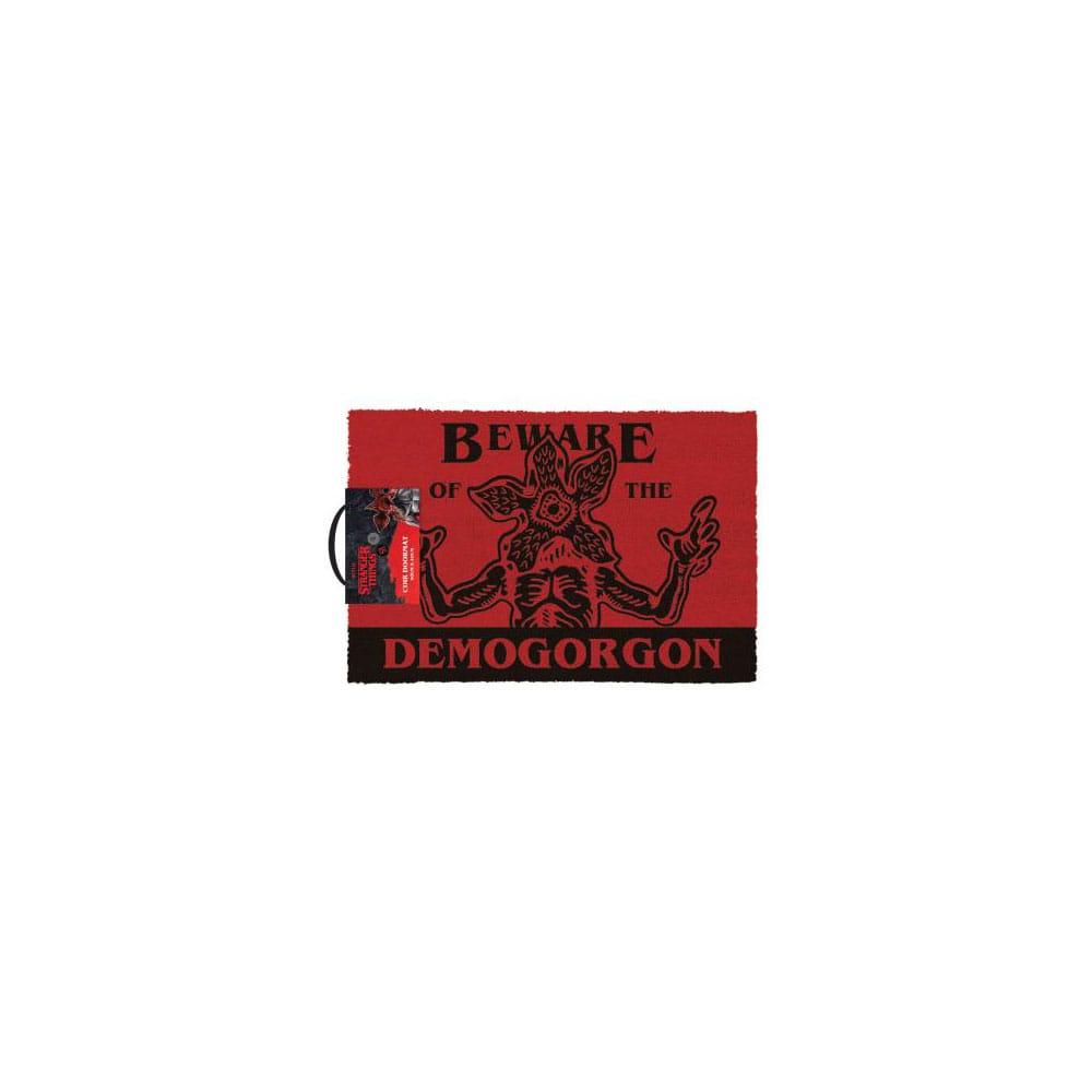 Felpudo de Stranger Things - Cuidado con el Demogorgon