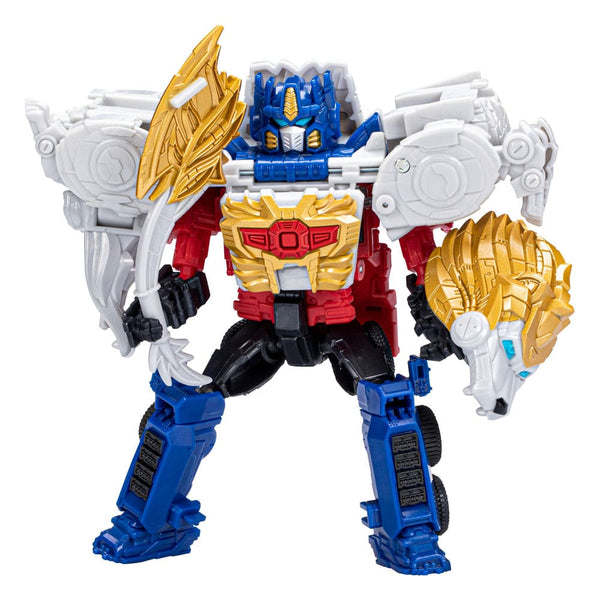 Transformers Beast Alliance Combiner Optimus Prime e Lionblade