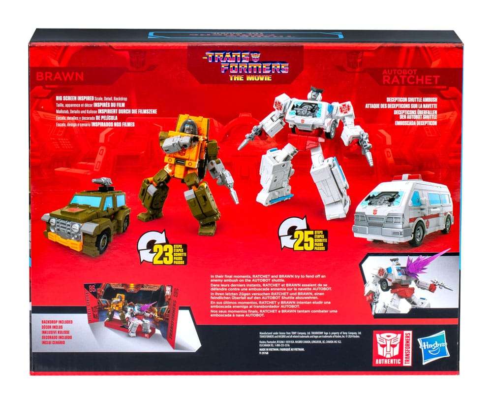 Transformers Studio Series Deluxe Brawn & Autobot Ratchet Pack