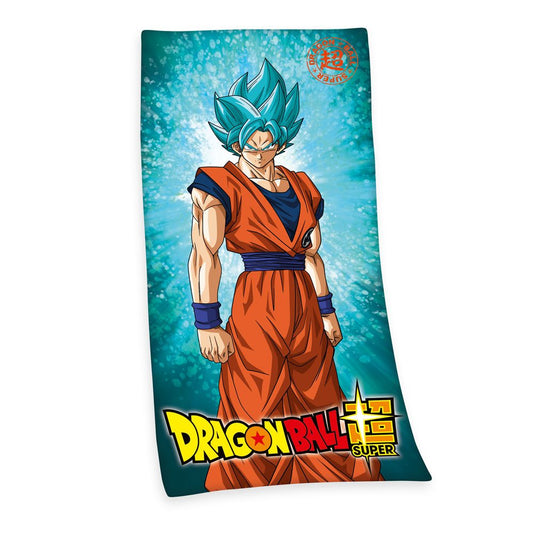 Toalla de playa Dragon Ball Super - Super Saiyan Son Goku 