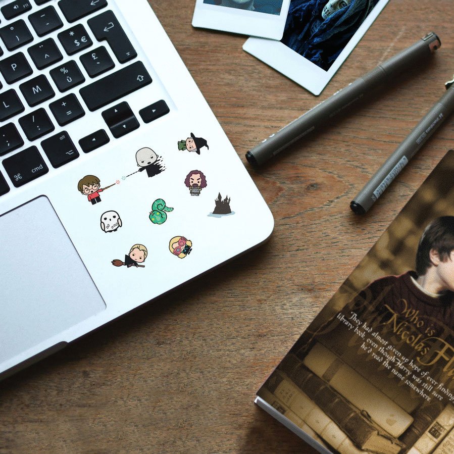 Lote de 40 Pegatinas Harry Potter - Kawaii