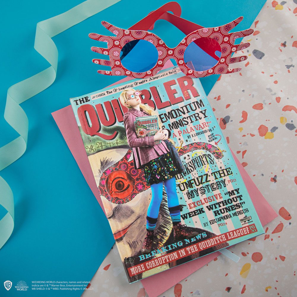 Cuaderno de notas de Luna Lovegood: Harry Potter