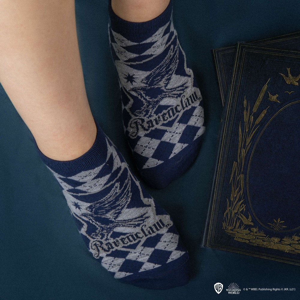 harry potter serdaigle lot de 3 paires de chaussettes