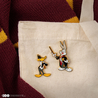 Bugs Bunny y el Pato Lucas de Pin en Hogwarts 