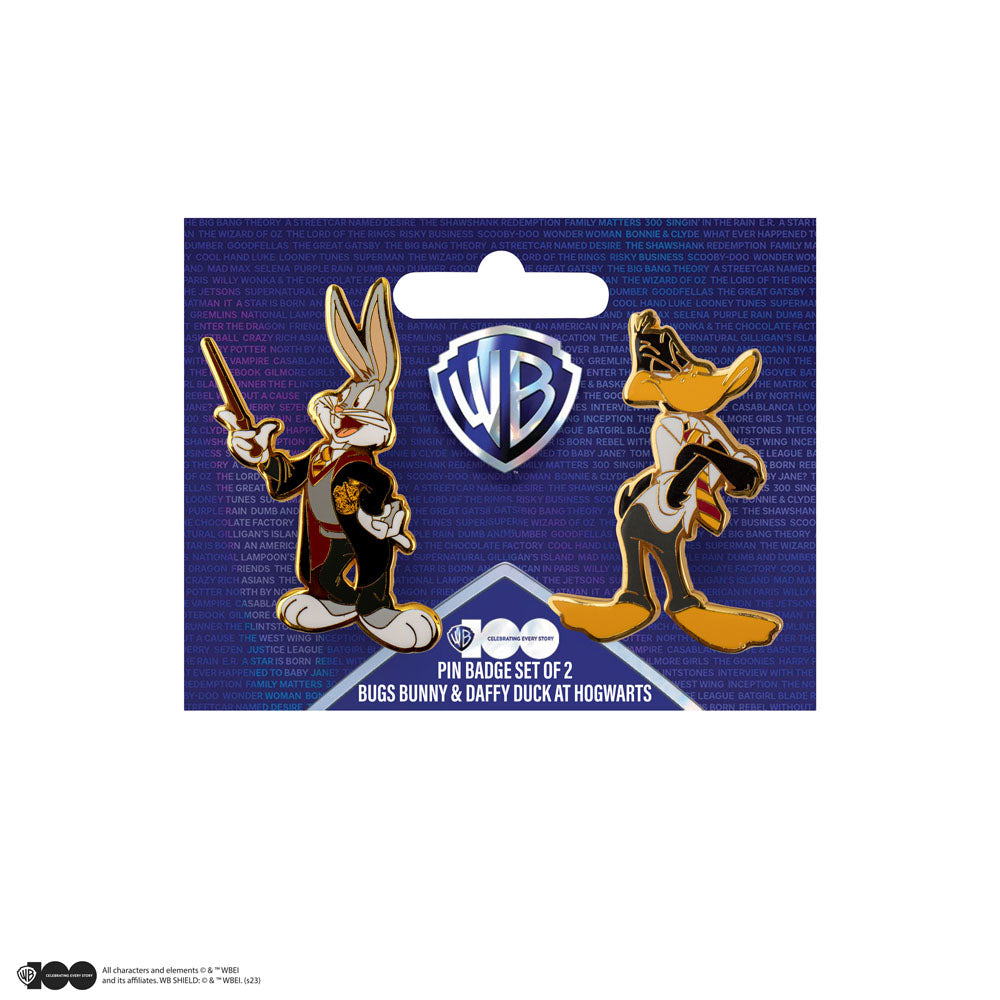 Bugs Bunny y el Pato Lucas de Pin en Hogwarts 