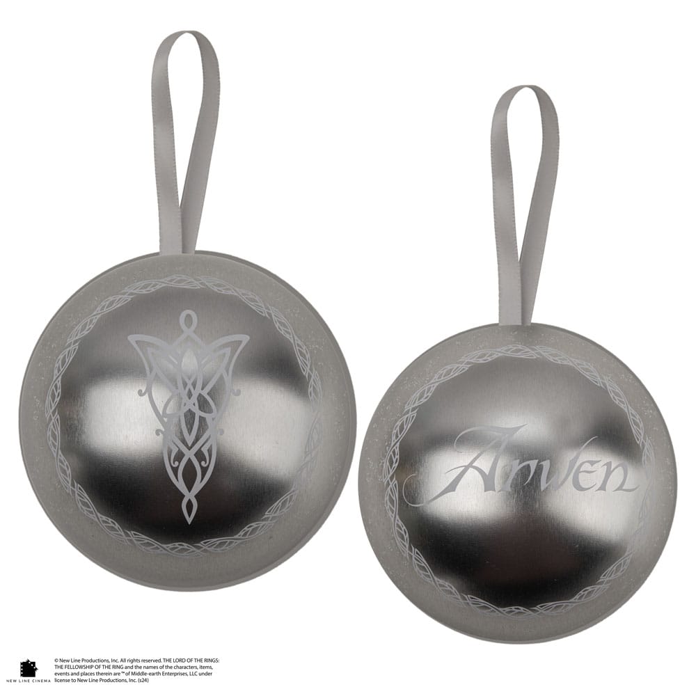 Bola de Navidad de El Señor de los Anillos con collar de Estrella de la Tarde