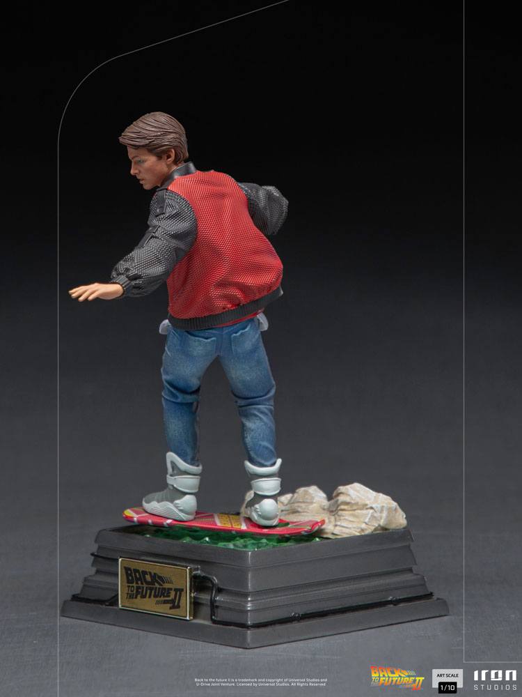 Figura Marty McFly su Hoverboard – Back to the Future