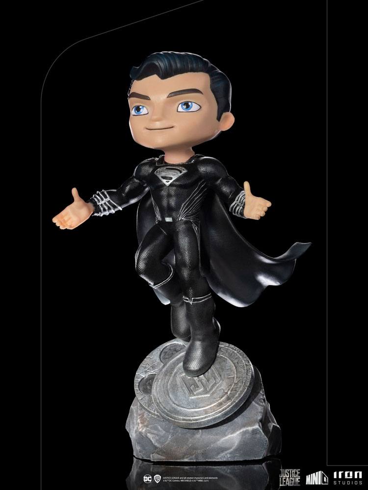 Figurine Mini Co. Superman Black Suit - Justice League