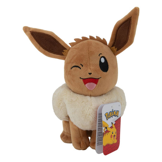 Peluche de Pokémon: Eevee guiñando un ojo 