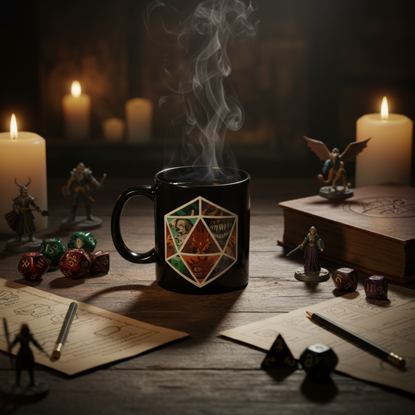 Mug thermique Donjons & Dragons - Dé - produit Joy Toy