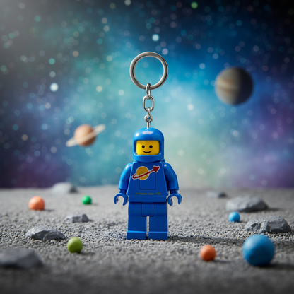 Llavero LEGO iluminado - Astronauta azul