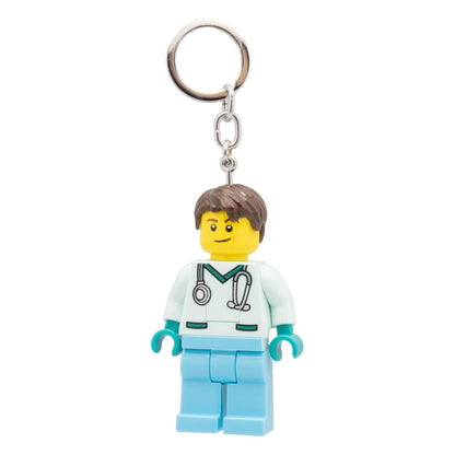 porte cles lumineux lego docteur joy toy
