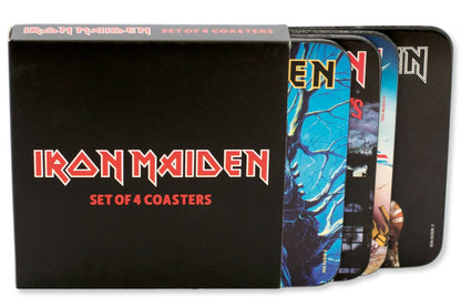 Posavasos Iron Maiden, paquete de 4 