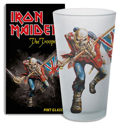 Iron Maiden Glass - The Trooper