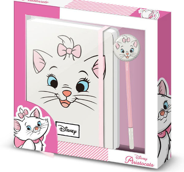 Het Aristocats-notitieboekje met pen - Marie 