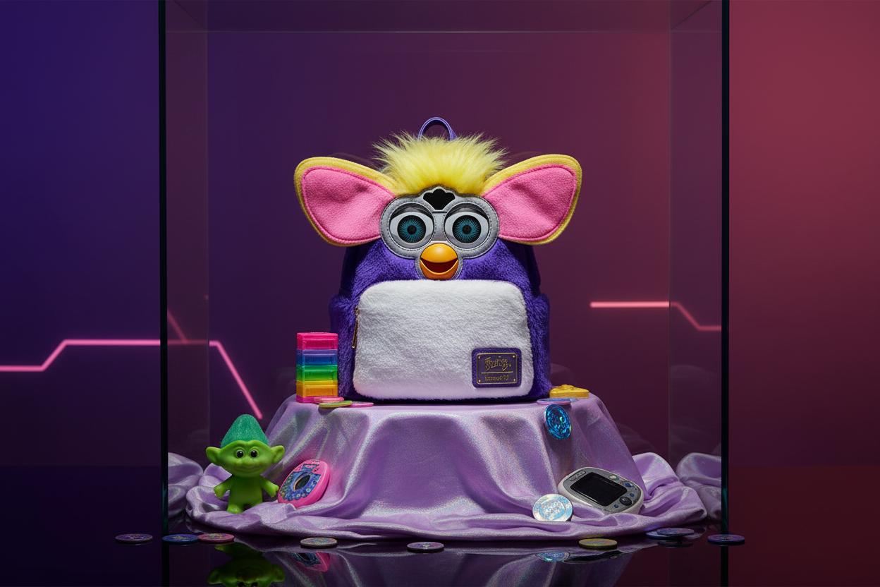 Mochila mini Furby de Hasbro by Loungefly