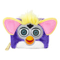 Portafoglio con cerniera lenticolare per cosplay di Furby in peluche