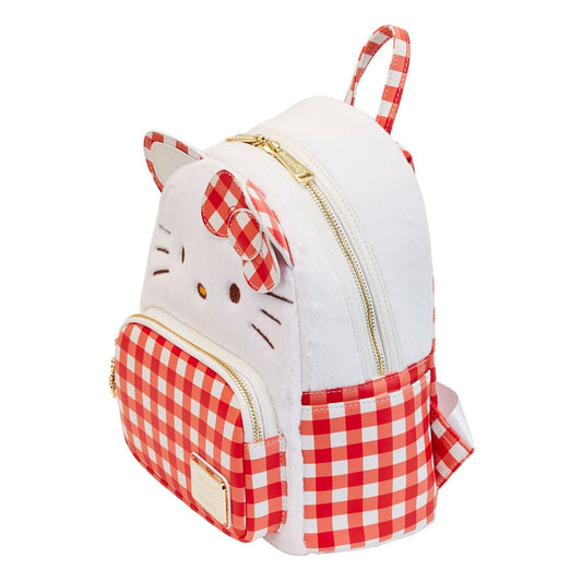 Mochila pequeña de Hello Kitty - Cosplay de cuadros vichy