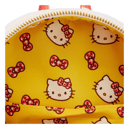 Mochila pequeña de Hello Kitty - Cosplay de cuadros vichy