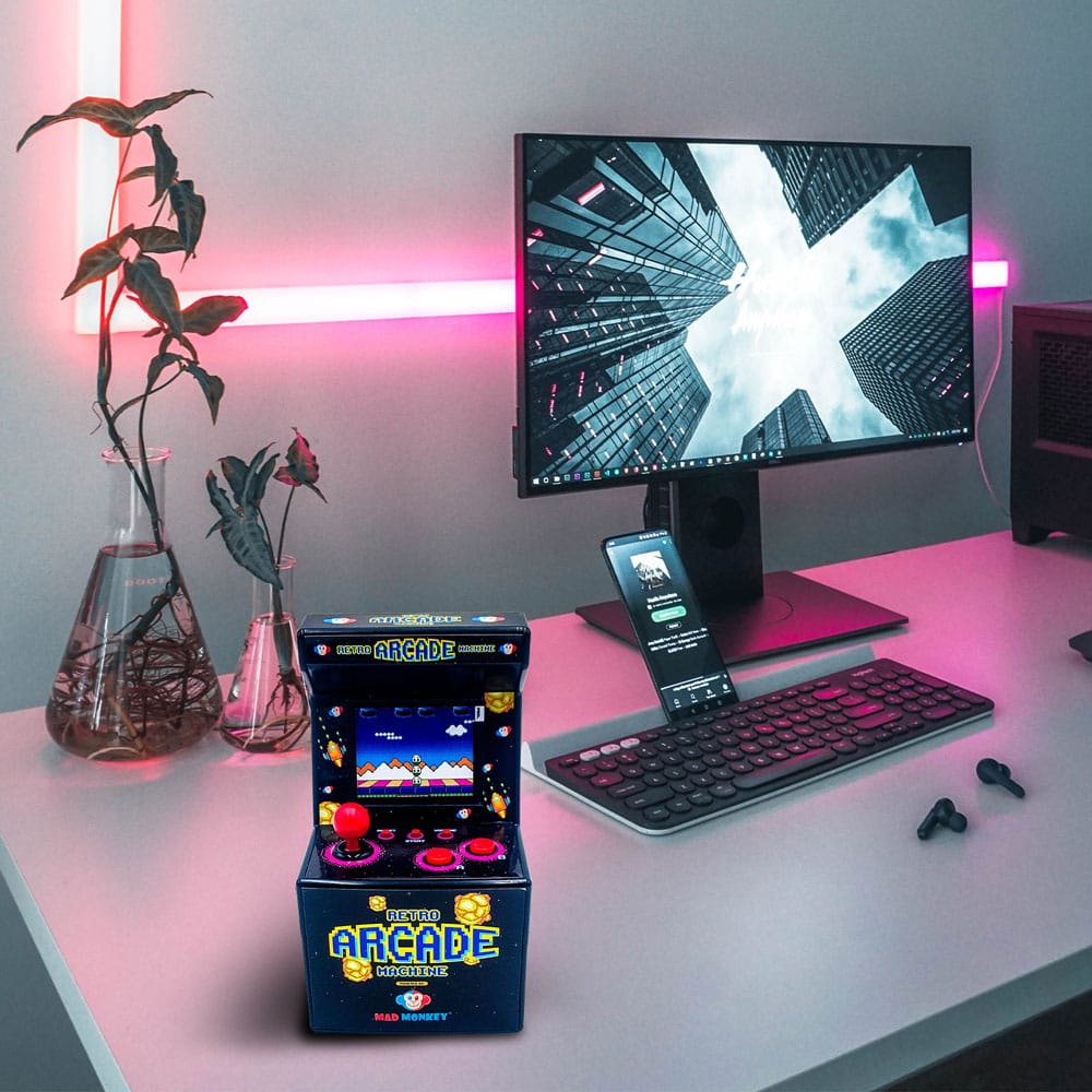 Mini máquina arcade retro 