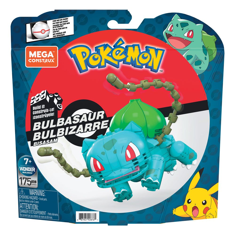 Mega Construx Pokémon - Conjunto de Construção Bulbasaur 
