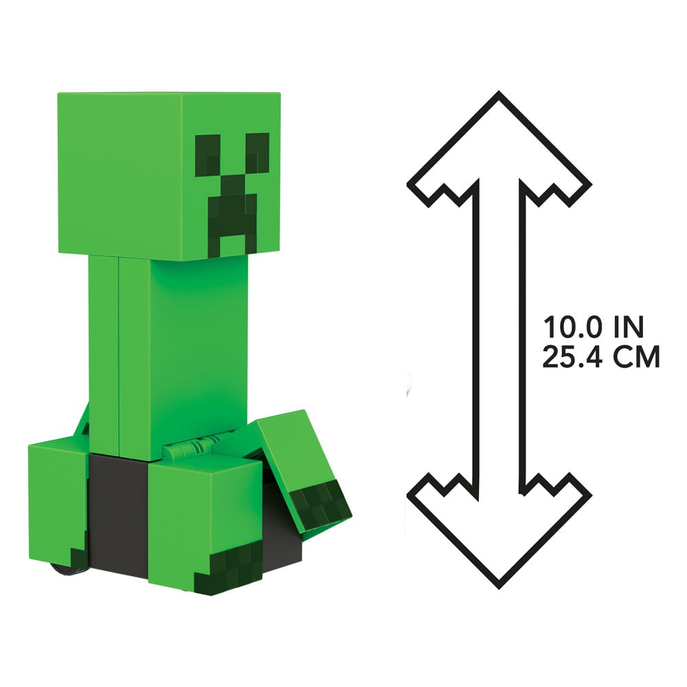 figurine r c minecraft exploding creeper mattel