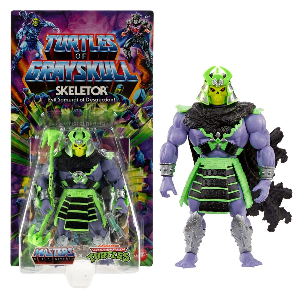 skeletor turtles of grayskull mattel