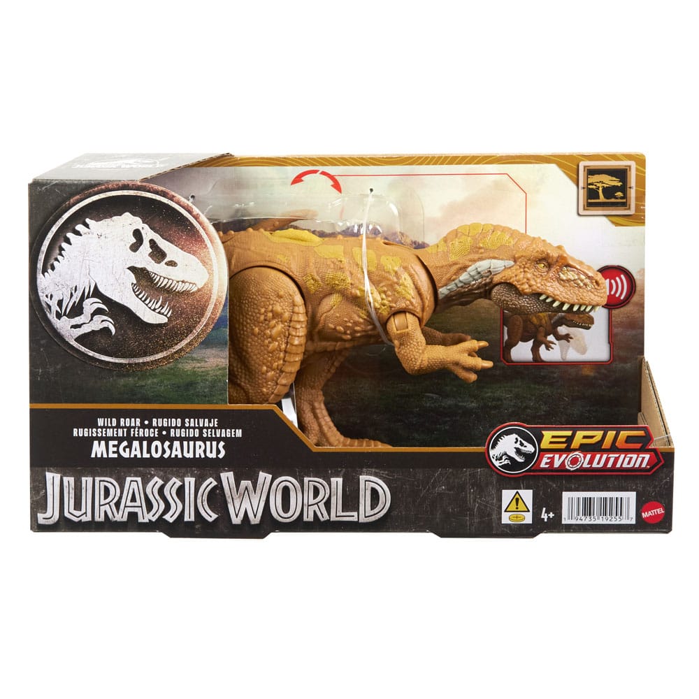 Jurassic World Epic Evolution - Megalosaurus dal ruggito selvaggio 