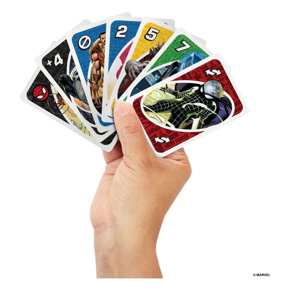 Juego de cartas UNO - El sorprendente Hombre Araña 