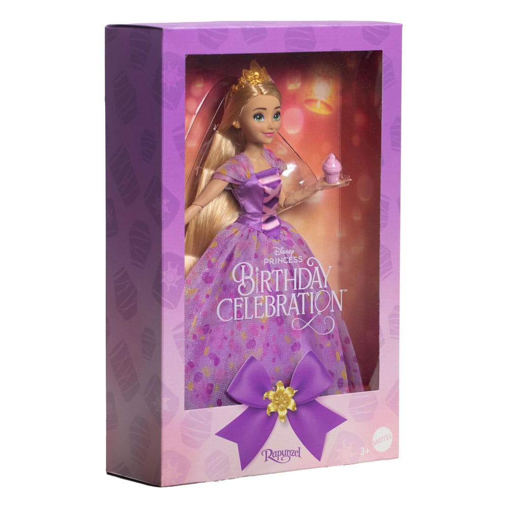 Bambola Principessa Disney - Festa di Compleanno di Rapunzel 