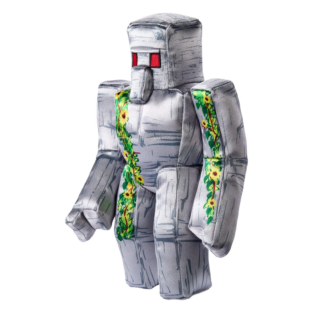 peluche minecraft le film golem de fer mattel