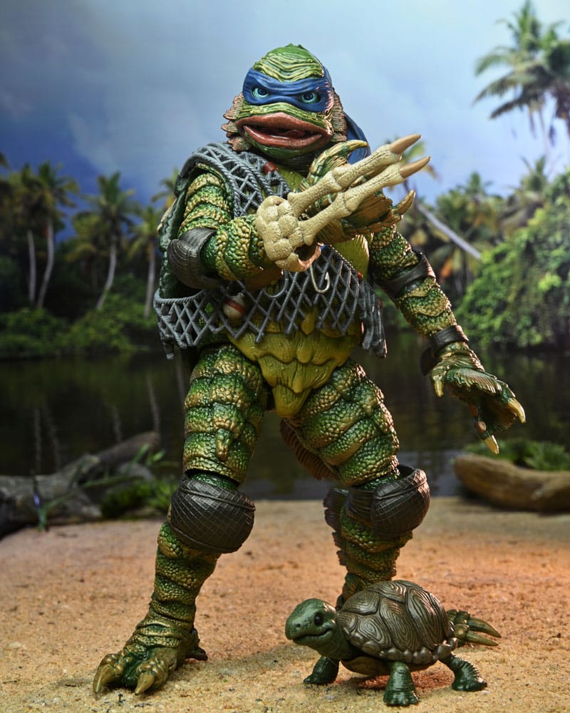 Leonardo as the Creature - Universal Monsters x Tortues Ninja