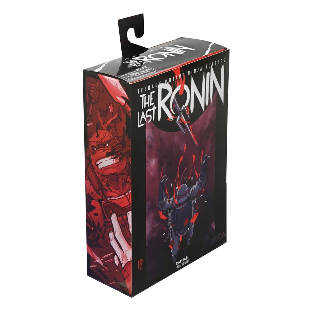 teenage mutant ninja turtles the last ronin 7 scale action figure ultimate raphael first to fall neca