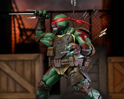 teenage mutant ninja turtles the last ronin 7 scale action figure ultimate raphael first to fall neca