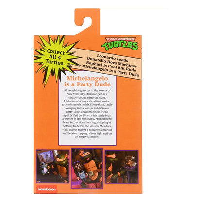 teenage mutant ninja turtles cartoon 7 scale action figure ultimate michelangelo neca