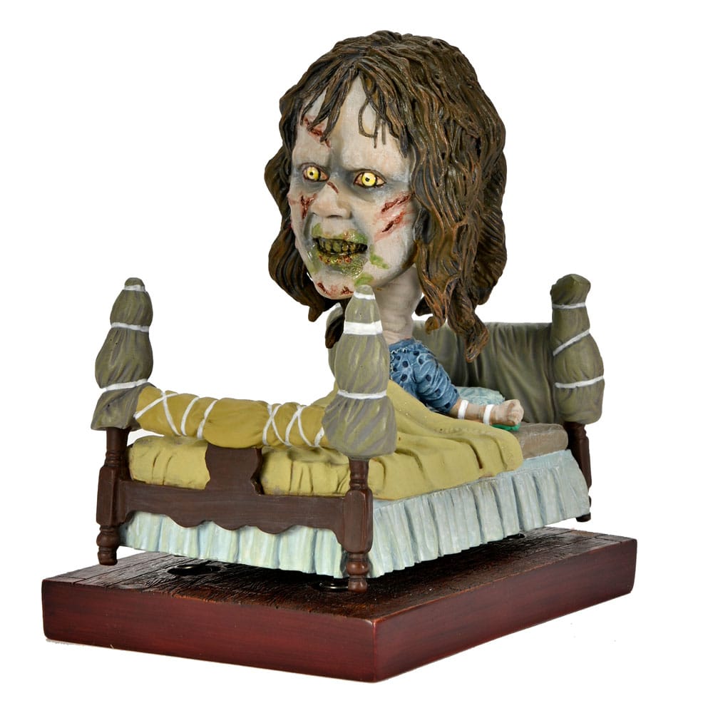 the exorcist head knockers regan in bed neca
