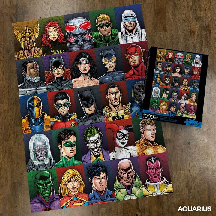 Puzzle DC Comics - Rostos 