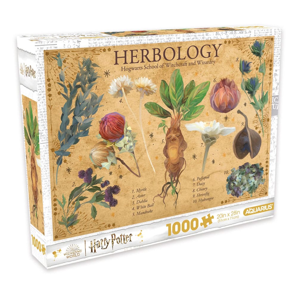 Puzzle de Harry Potter - Herbología - 1000 piezas 