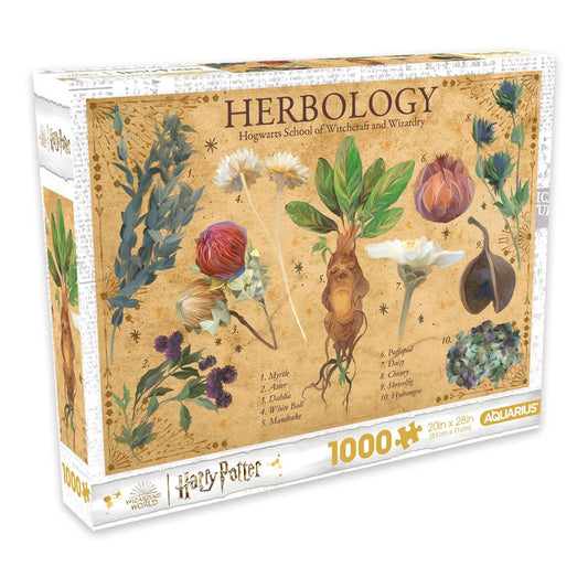 Puzzle de Harry Potter - Herbología - 1000 piezas 