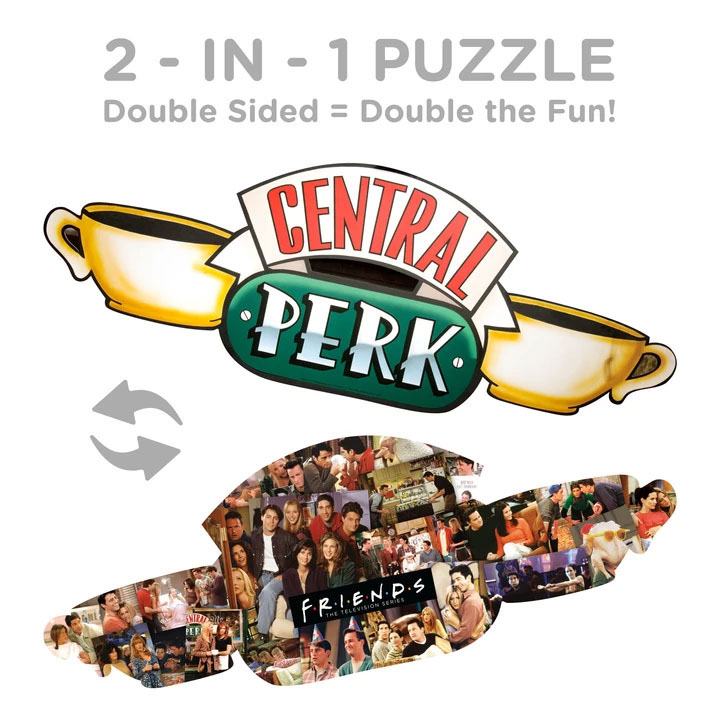 Puzzle Friends - Central Perk em formato de puzzle 