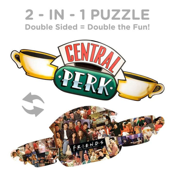 Amigos de Puzzle - Central Perk con forma 