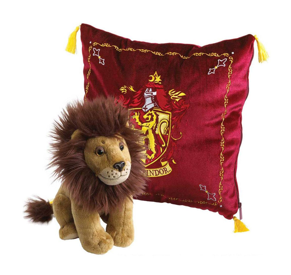Coussin avec peluche Harry Potter - Gryffondor