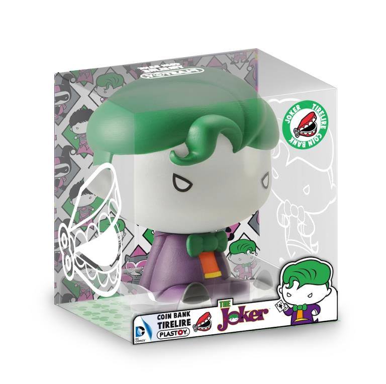 Mealheiro em forma de porco da DC Comics - O Joker Chibi